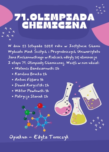 71.Olimpiada chemiczna(1)