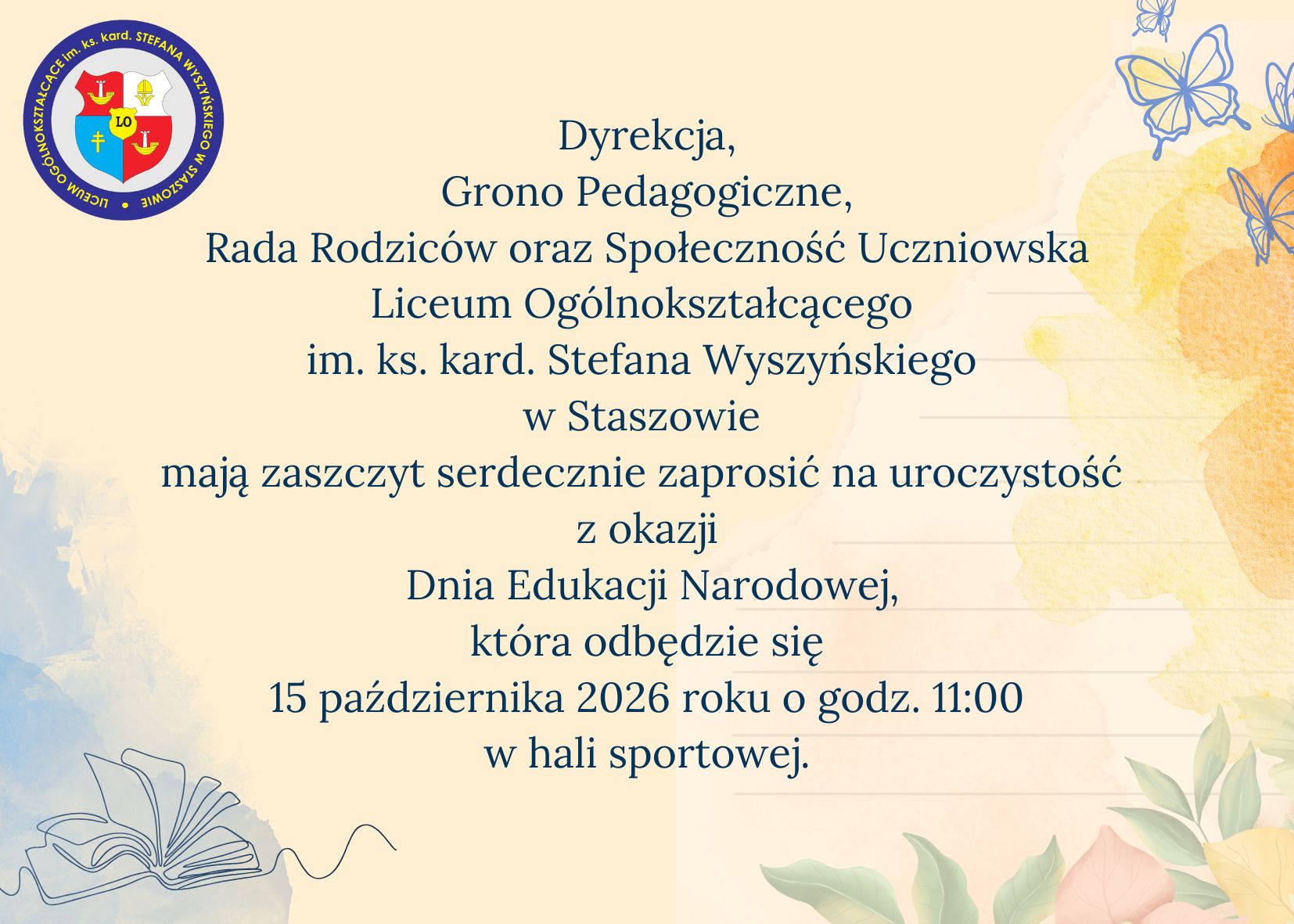 Dzień Edukacji Narodowej.