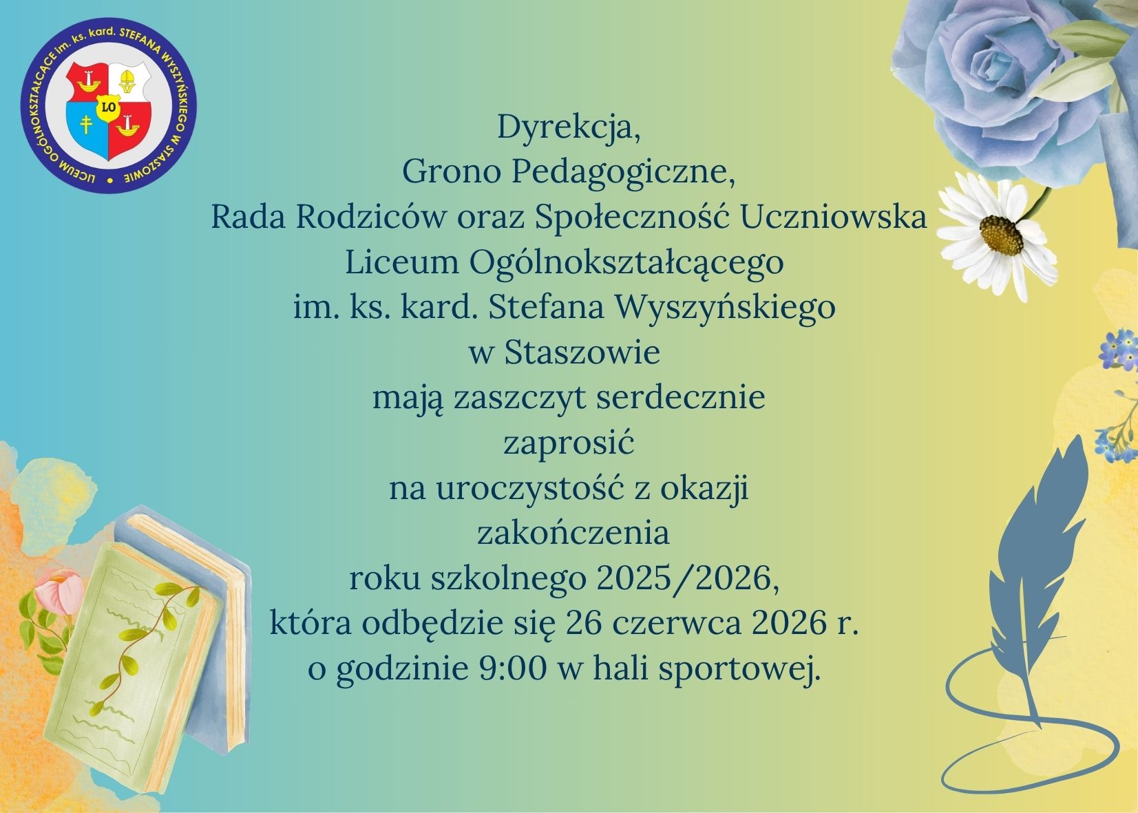 Zakończenie Roku Szkolnego.