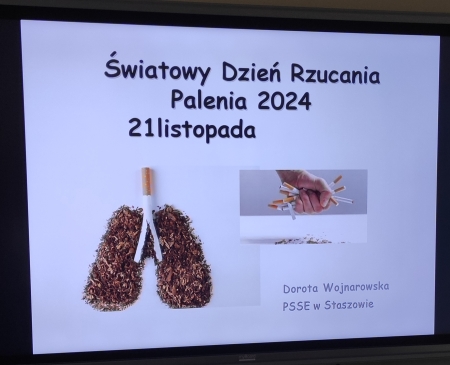   ŚWIATOWY DZIEŃ RZUCANIA PALENIA