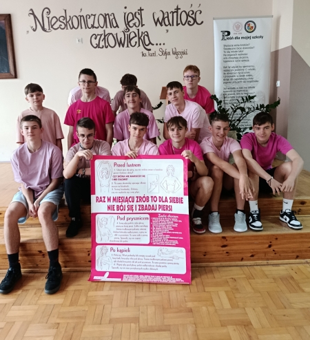 RÓŻOWY PAŹDZIERNIK 2025-MIESIĄC ŚWIADOMOŚCI RAKA PIERSI