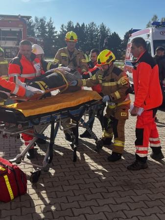 Zintegrowane ćwiczenia z zakresu medycyny ratunkowej i współpracy między służbami w sytuac