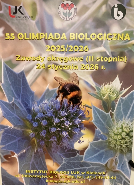 LO w etapie okręgowym Olimpiady Biologicznej
