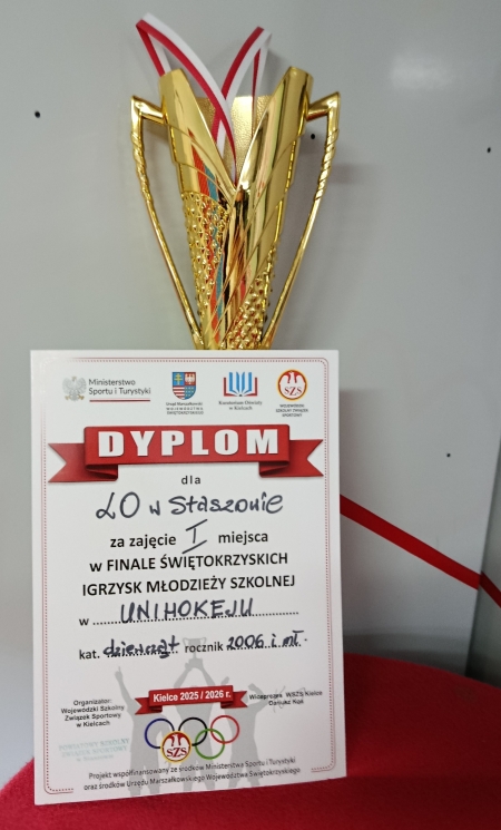 MISTRZOSTWO WOJEWÓDZTWA w UNIHOKEJU dziewcząt – zdobyte!