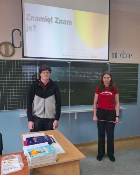 GABRYSIA I TOMEK – Młodzieżowi Liderzy Zdrowia